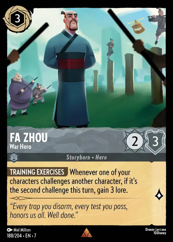 188/204 Fa Zhou - War Hero
