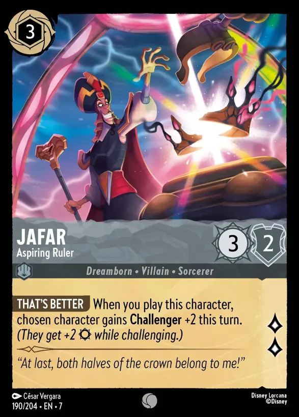 190/204 Jafar - Aspiring Ruler