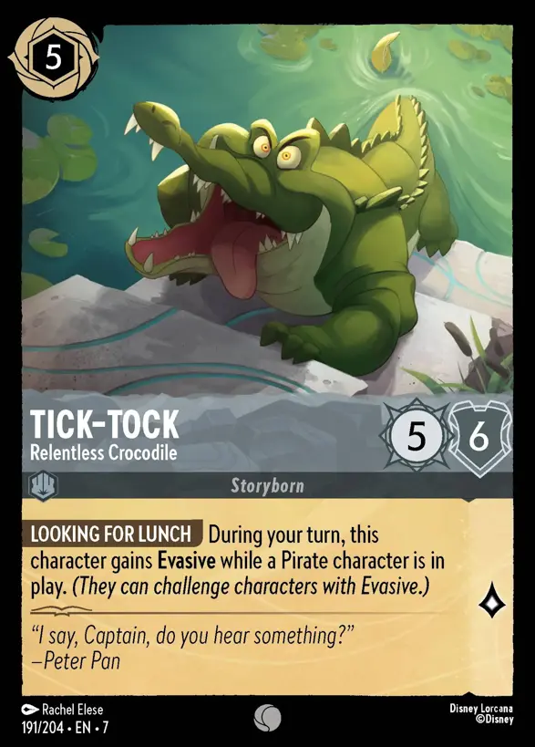 191/204 Tick-Tock - Relentless Crocodile