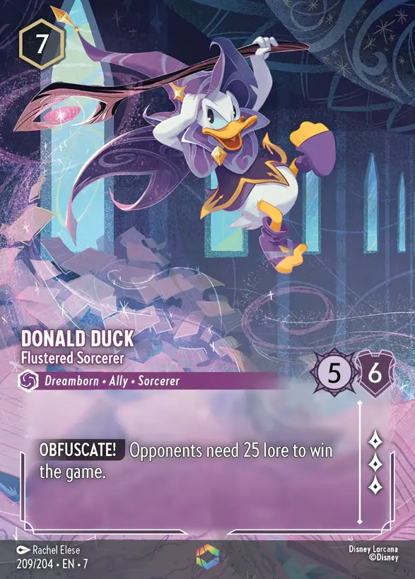 209/204 Donald Duck - Flustered Sorcerer