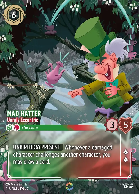 213/204 Mad Hatter - Unruly Eccentric