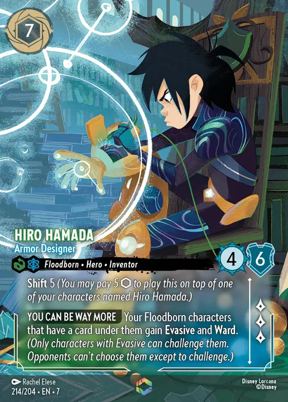 214/204 Hiro Hamada - Armor Designer