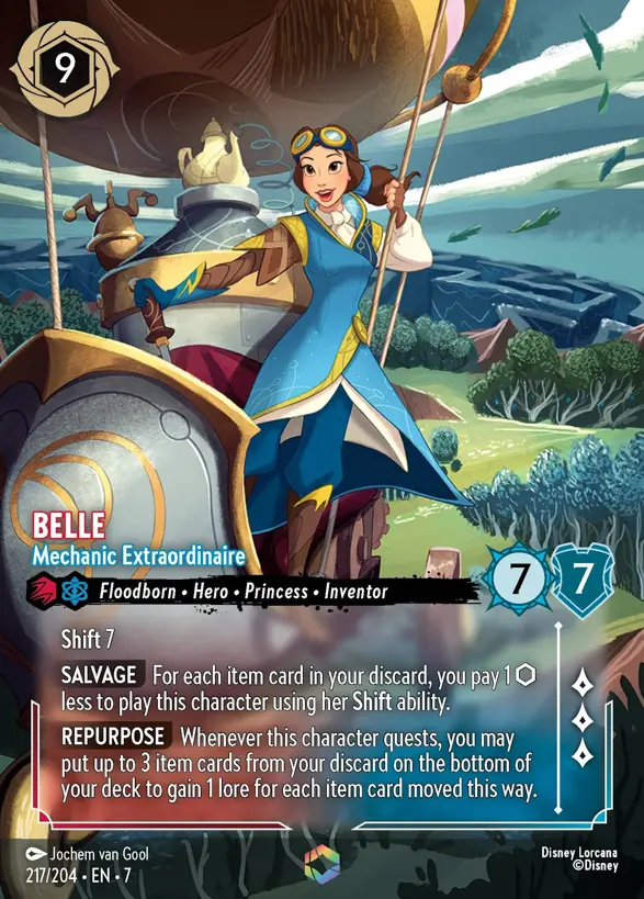 217/204 Belle - Mechanic Extraordinaire