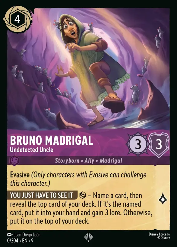 0/204 Bruno Madrigal – Undetected Uncle