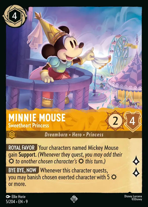 5/204 Minnie Mouse – Sweetheart Princess