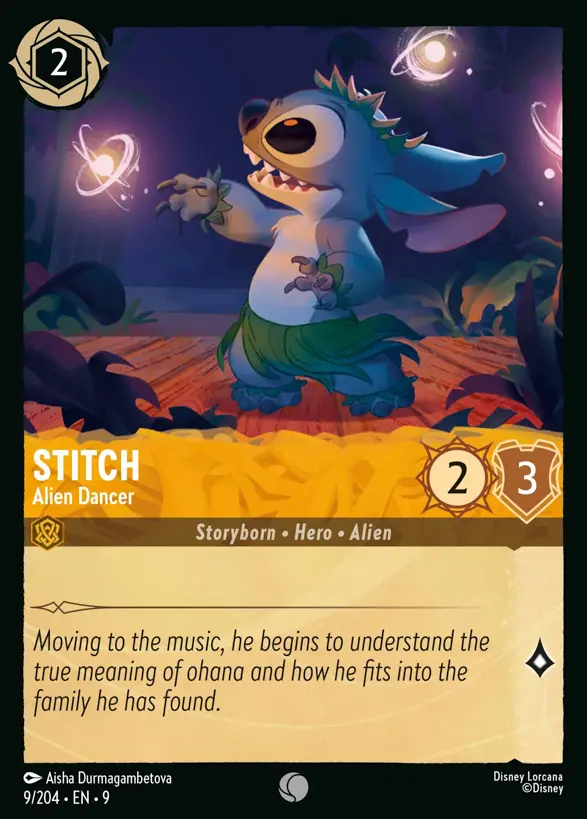 9/204 Stitch – Alien Dancer