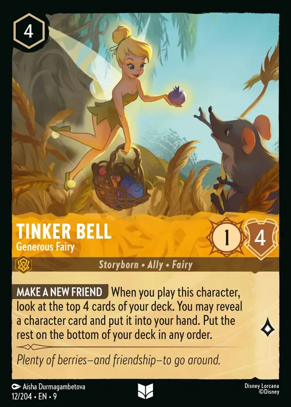 12/204 Tinker Bell – Generous Fairy