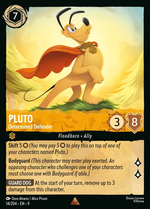 14/204 Pluto – Determined Defender