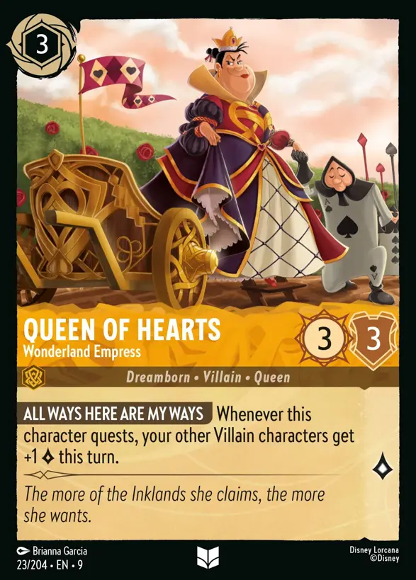 23/204 Queen of Hearts – Wonderland Empress