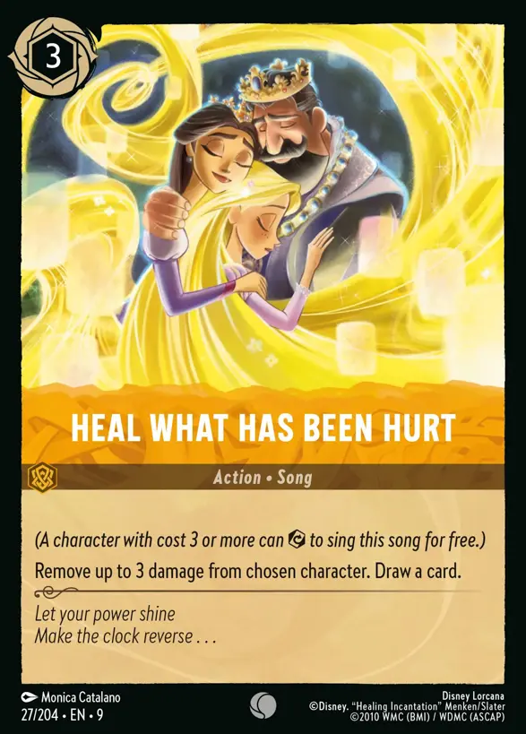 27/204 Heal What Has Been Hurt
