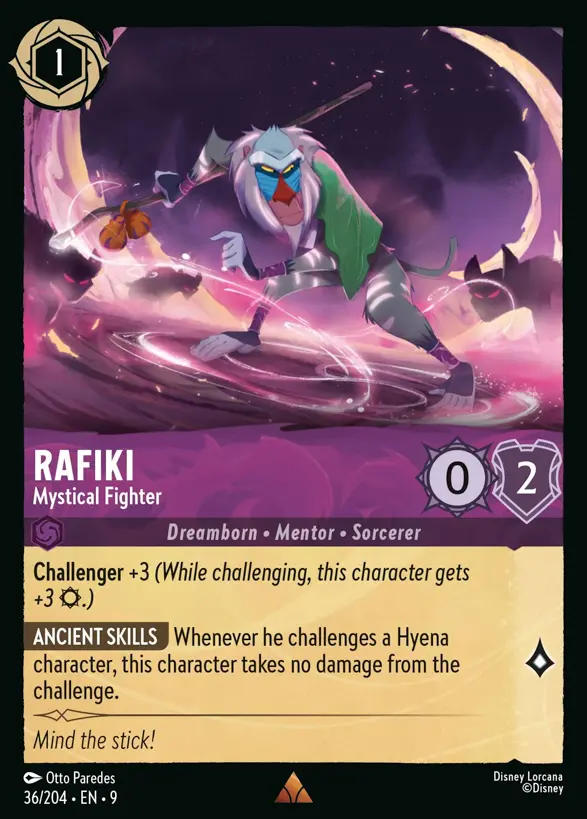36/204 Rafiki - Mystical Fighter