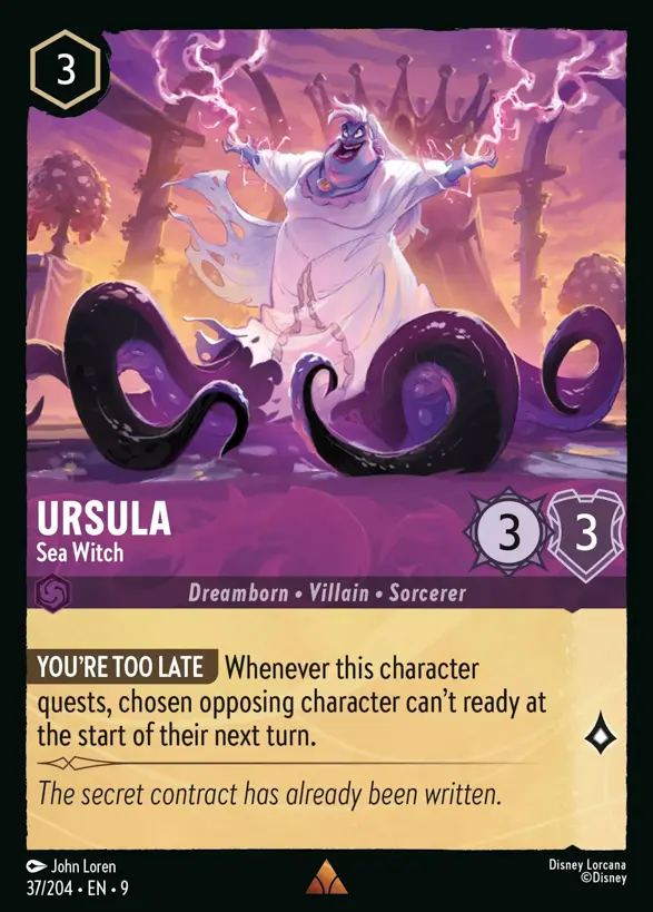 37/204 Ursula - Sea Witch