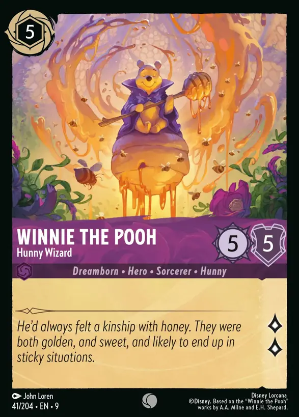 41/204 Winnie the Pooh - Hunny Wizard