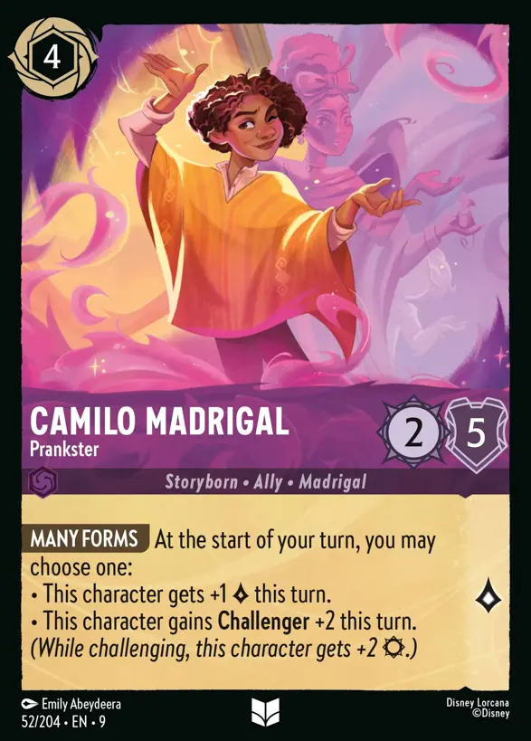 52/204 Camilo Madrigal - Prankster
