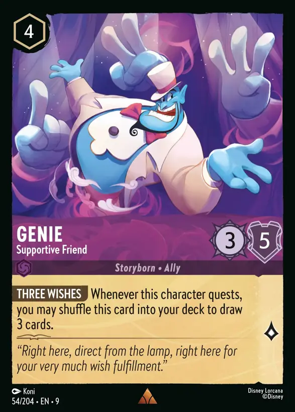 54/204 Genie - Supportive Friend