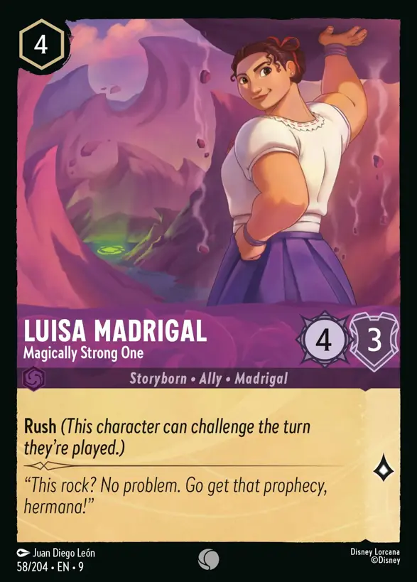 58/204 Luisa Madrigal - Magically Strong One