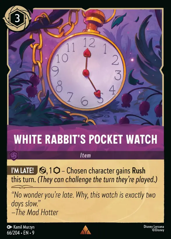 66/204 White Rabbit's Pocket Watch