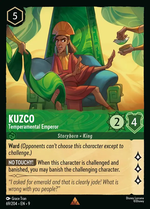69/204 Kuzco - Temperamental Emperor