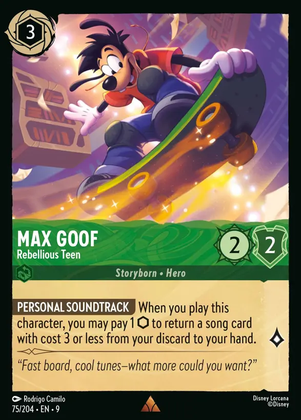 75/204 Max Goof - Rebellious Teen