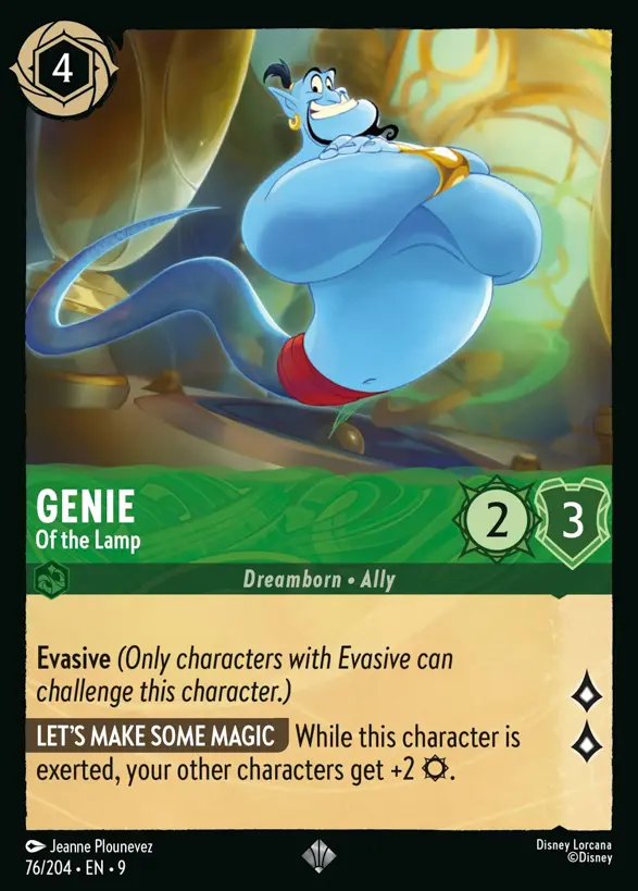 76/204 Genie - Of the Lamp