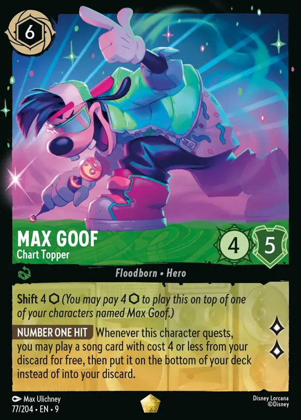 77/204 Max Goof - Chart Topper