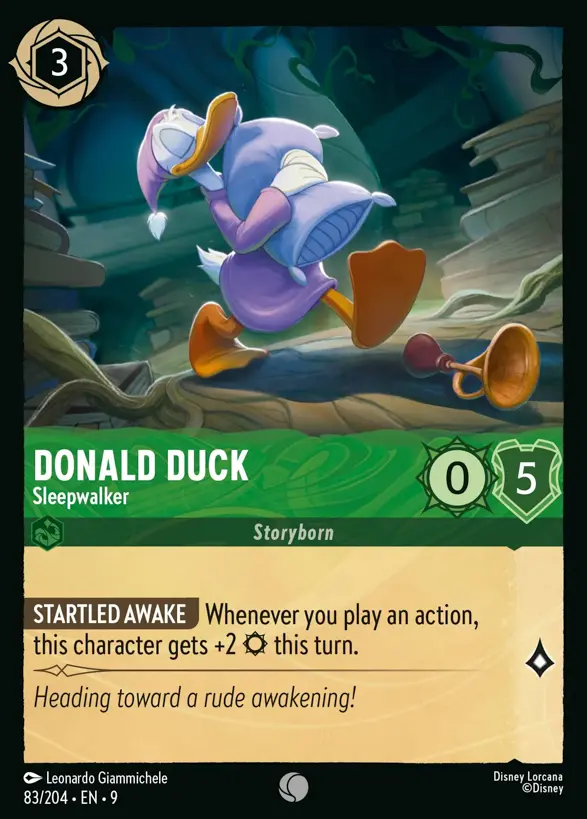 83/204 Donald Duck - Sleepwalker