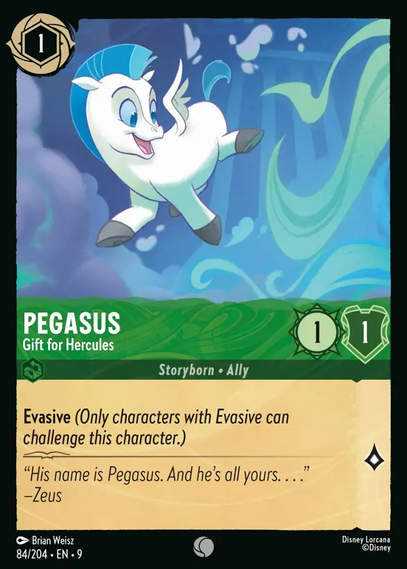 84/204 Pegasus - Gift For Hercules
