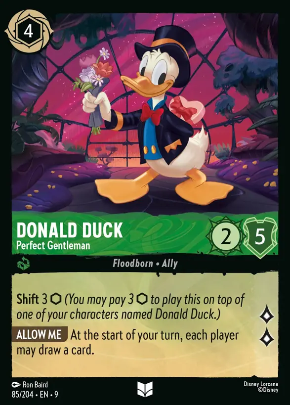 85/204 Donald Duck - Perfect Gentleman