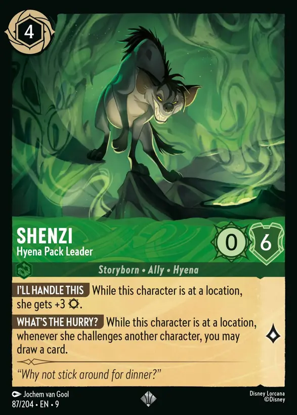 87/204 Shenzi - Hyena Pack Leader