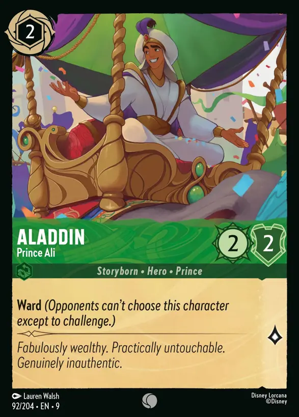 92/204 Aladdin - Prince Ali