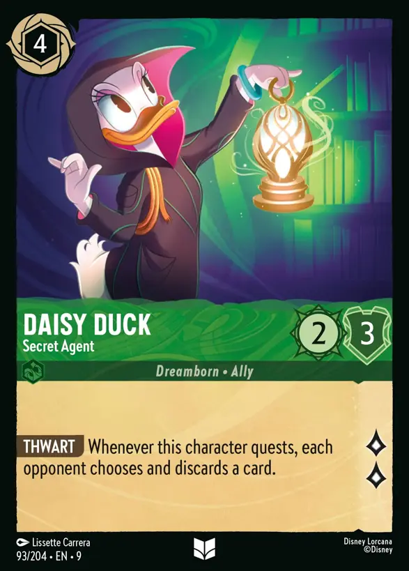 93/204 Daisy Duck - Secret Agent