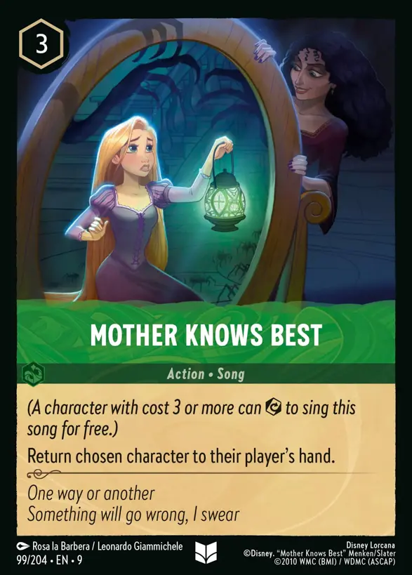 99/204 Mother Knows Best