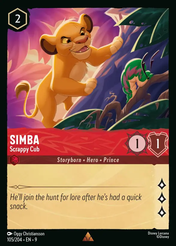 105/204 Simba - Scrappy Cub