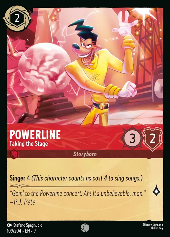 109/204 Powerline - Taking the Stage