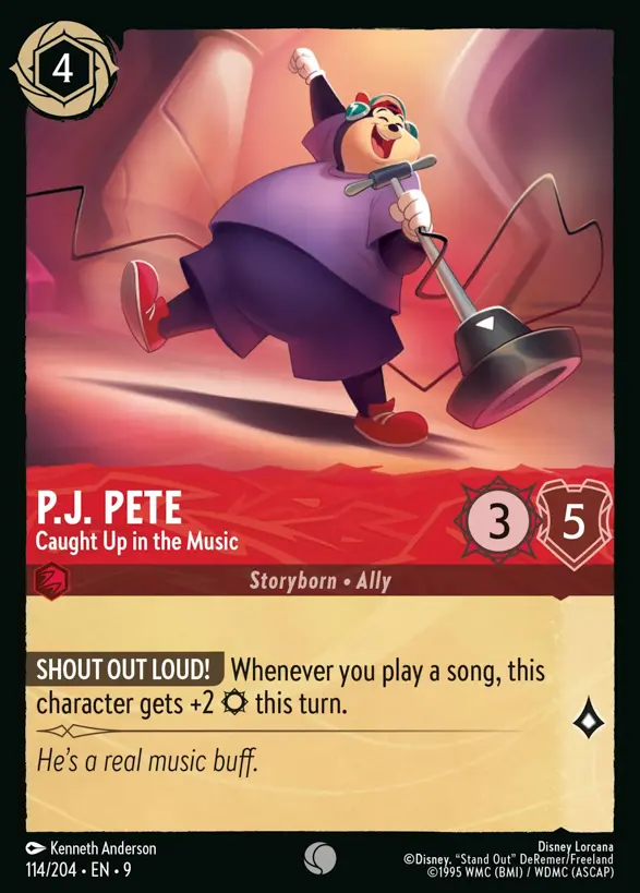 114/204 P.J. Pete - Caught Up in the Music