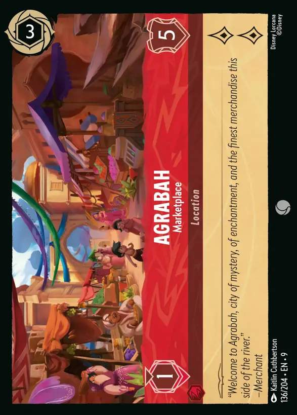 136/204 Agrabah - Marketplace