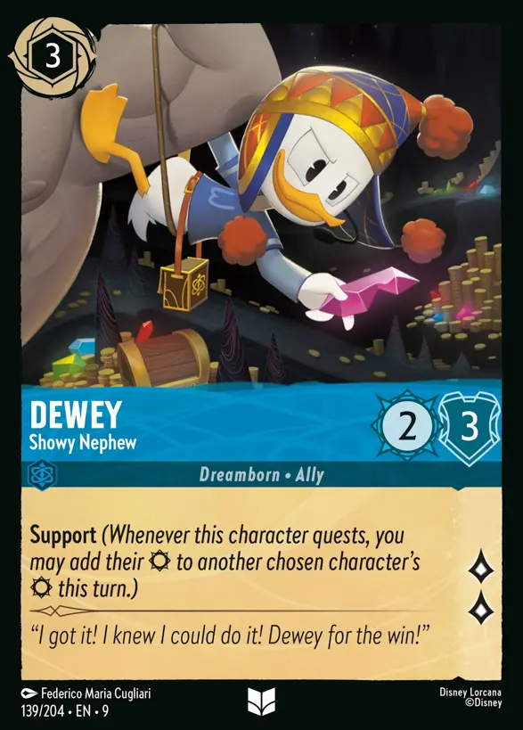 139/204 Dewey - Showy Nephew