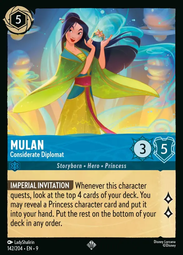142/204 Mulan - Considerate Diplomat