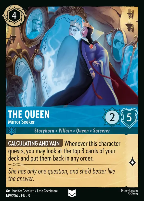 149/204 The Queen - Mirror Seeker