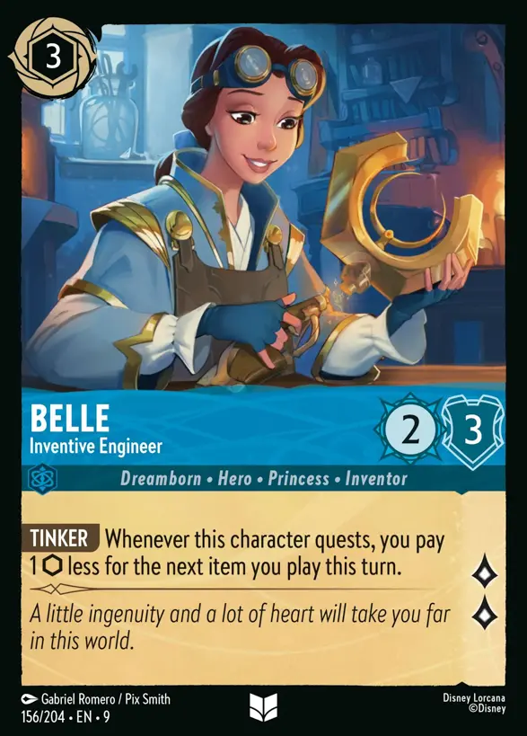 156/204 Belle - Inventive Engineer