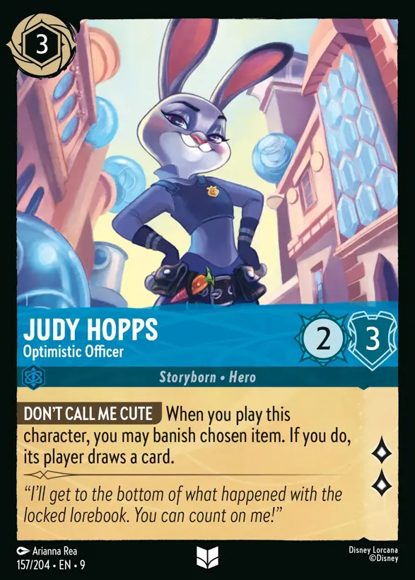 157/204 Judy Hopps - Optimistic Officer