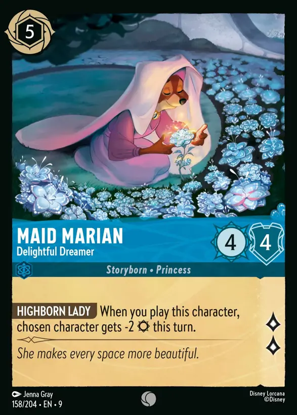 158/204 Maid Marian - Delightful Dreamer