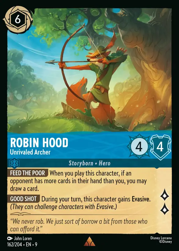 162/204 Robin Hood - Unrivaled Archer