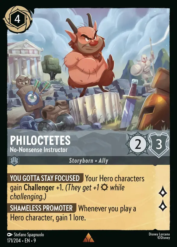 171/204 Philoctetes - No-Nonsense Instructor