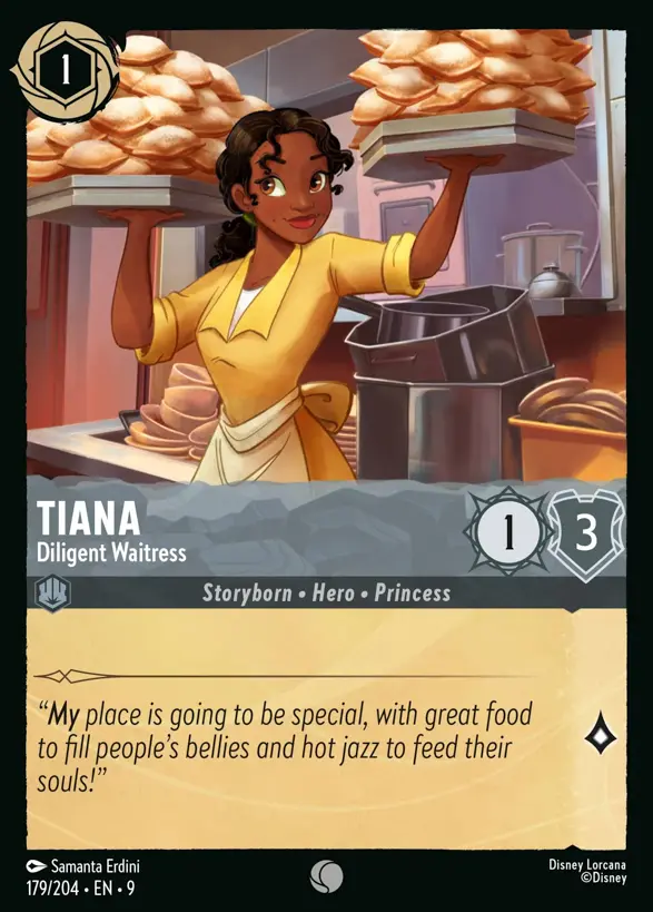 179/204 Tiana - Diligent Waitress