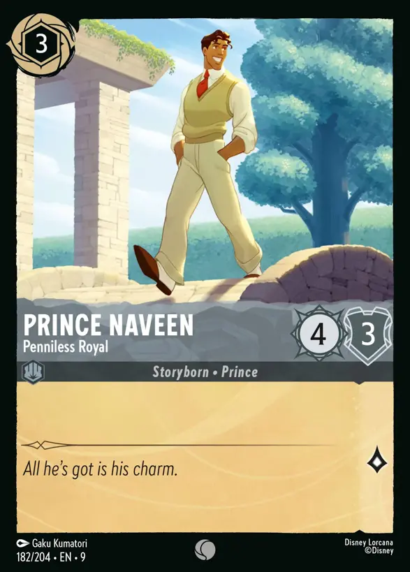 182/204 Prince Naveen - Penniless Royal