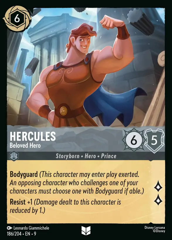 186/204 Hercules - Beloved Hero