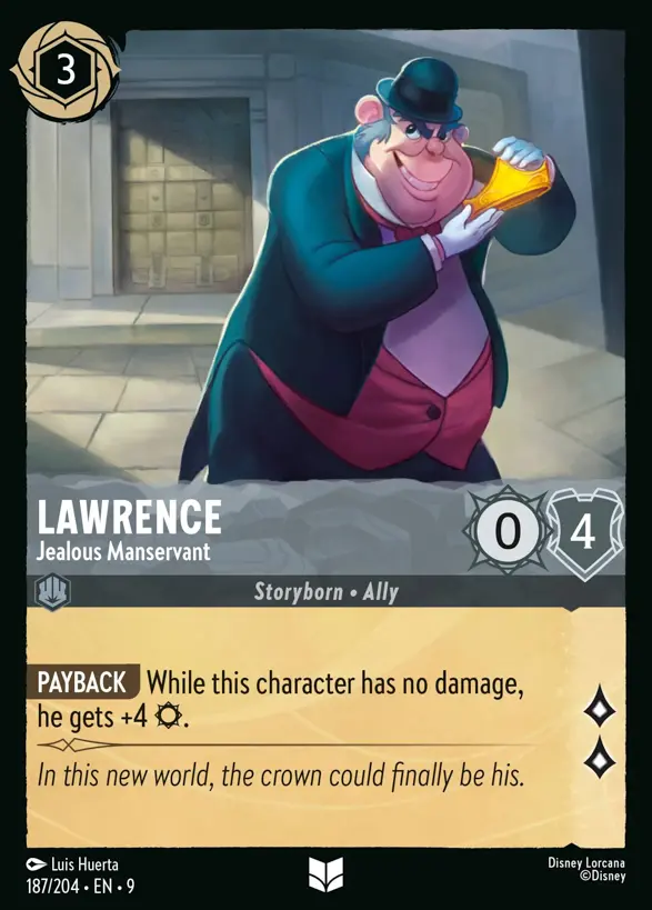 187/204 Lawrence - Jealous Manservant