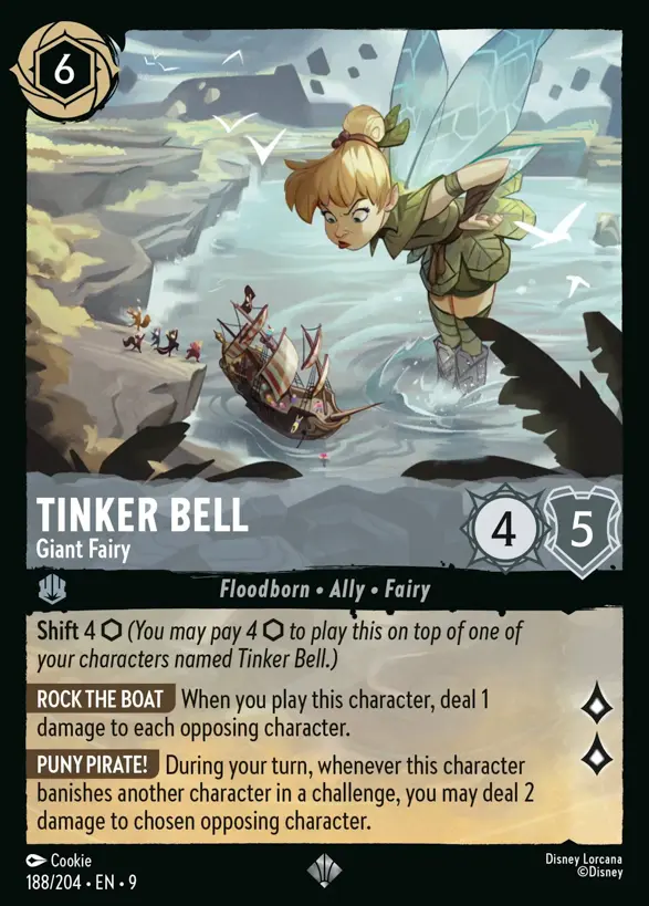 188/204 Tinker Bell - Giant Fairy