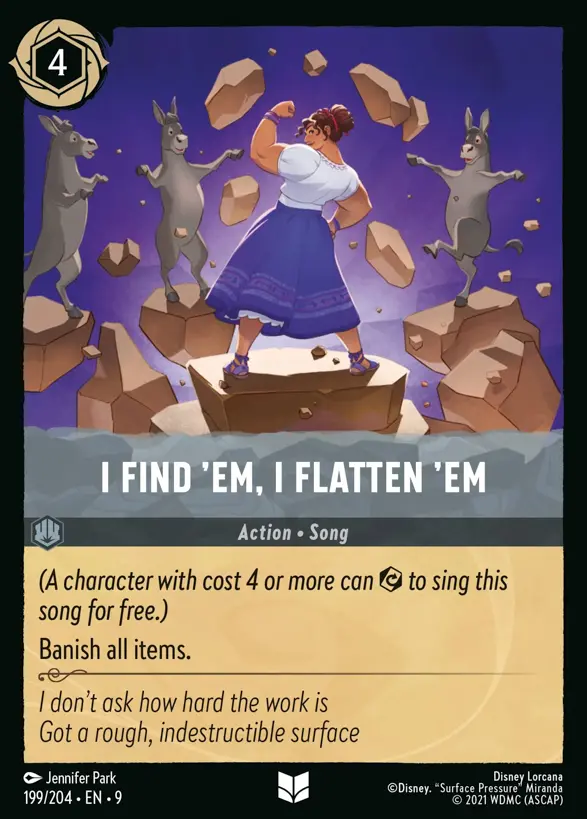 199/204 I Find ’em, I Flatten ’em